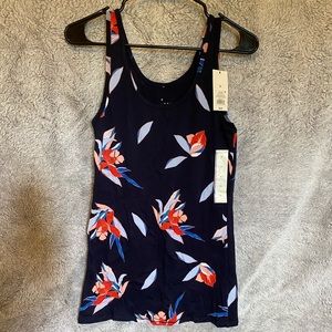 NWT “A New Day” Floral Tank